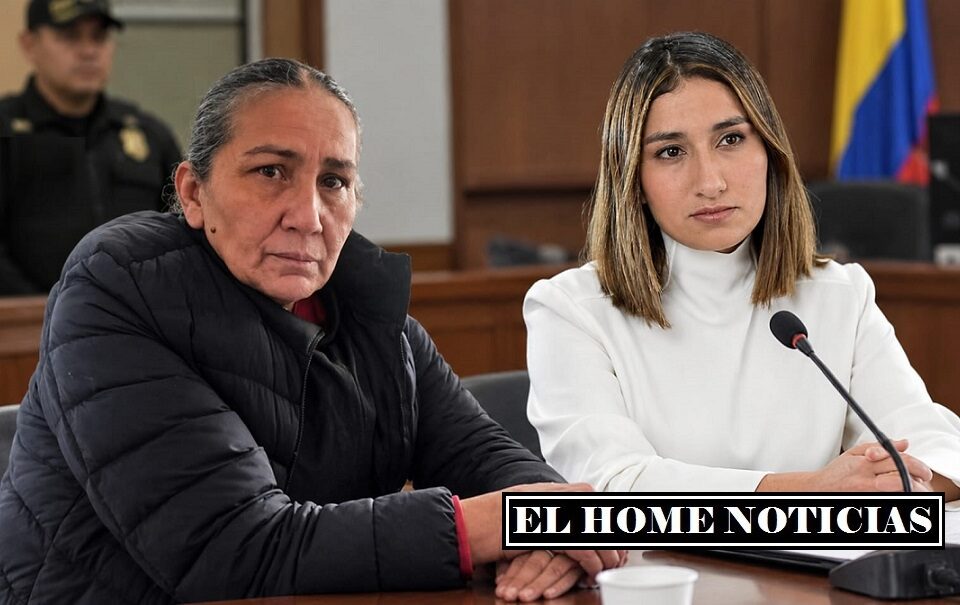 Laura Sarabia y Marelbys Meza.