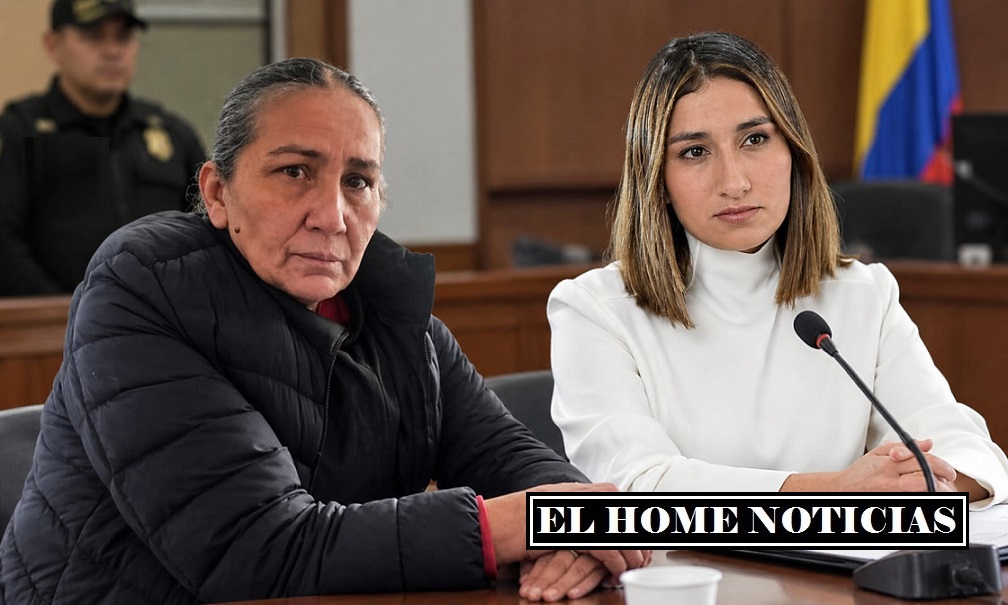 Laura Sarabia y Marelbys Meza.