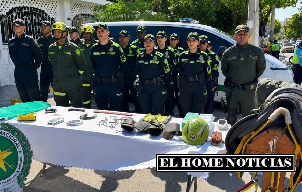 Refuerzan la seguridad en Barranquilla.