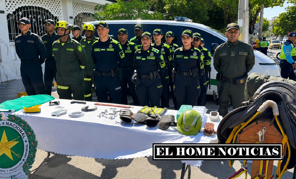 Refuerzan la seguridad en Barranquilla.