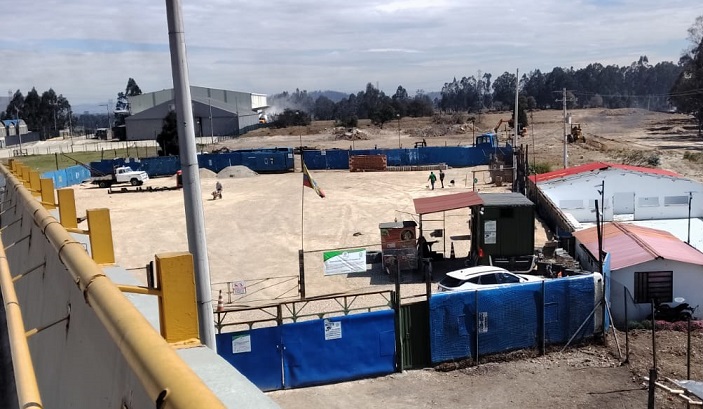 Esta es la planta de Desintegradora Ecológica de Colombia S.A.S. ubicada en Sibaté, Cundinamarca.